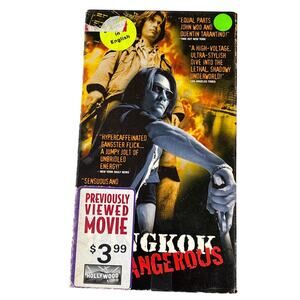 BANGKOK DANGEROUS VHS Tape 2000 Thai Action Thriller English Subs Tested